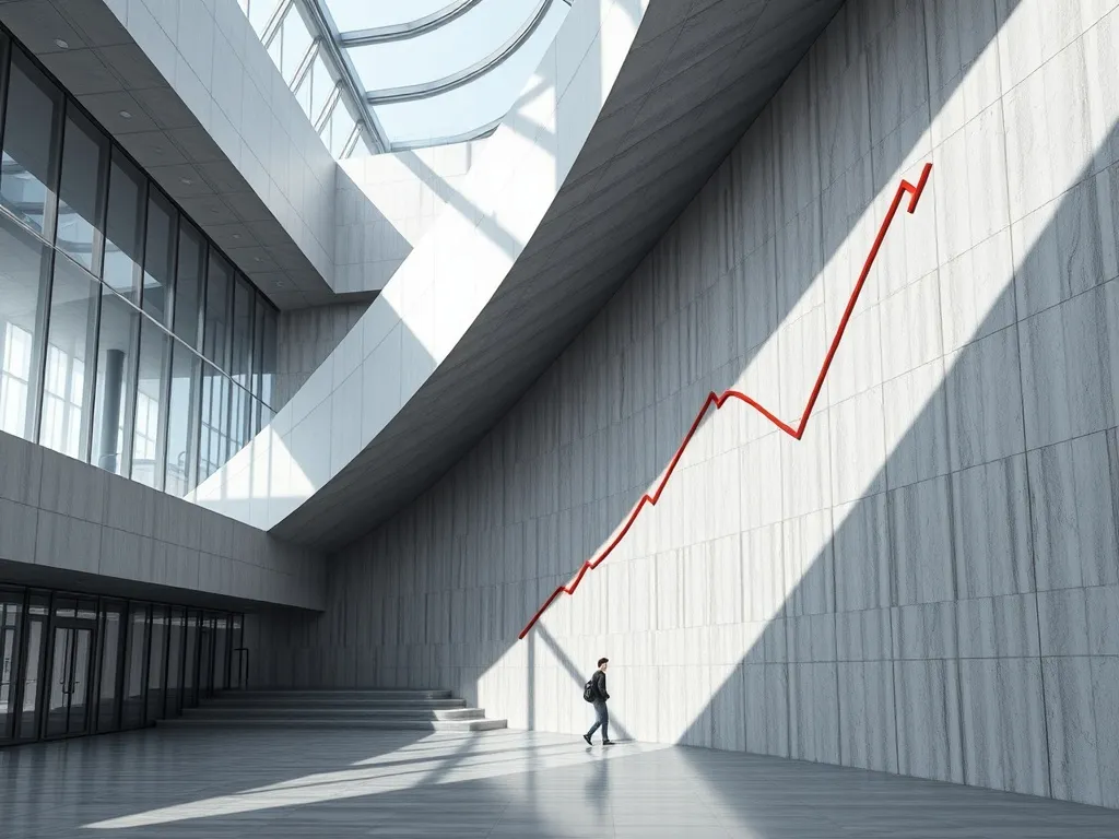 A technical financial chart showing inflation curves and pur